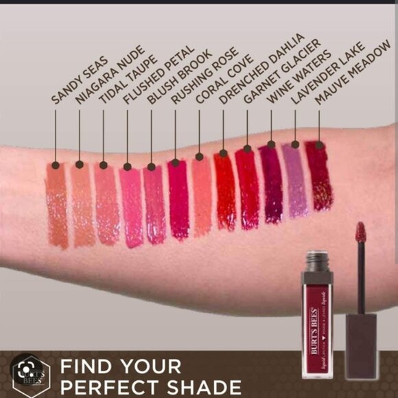 ×HOST PICK×Burt's Bees liquid lipstick - Picture 3 of 3